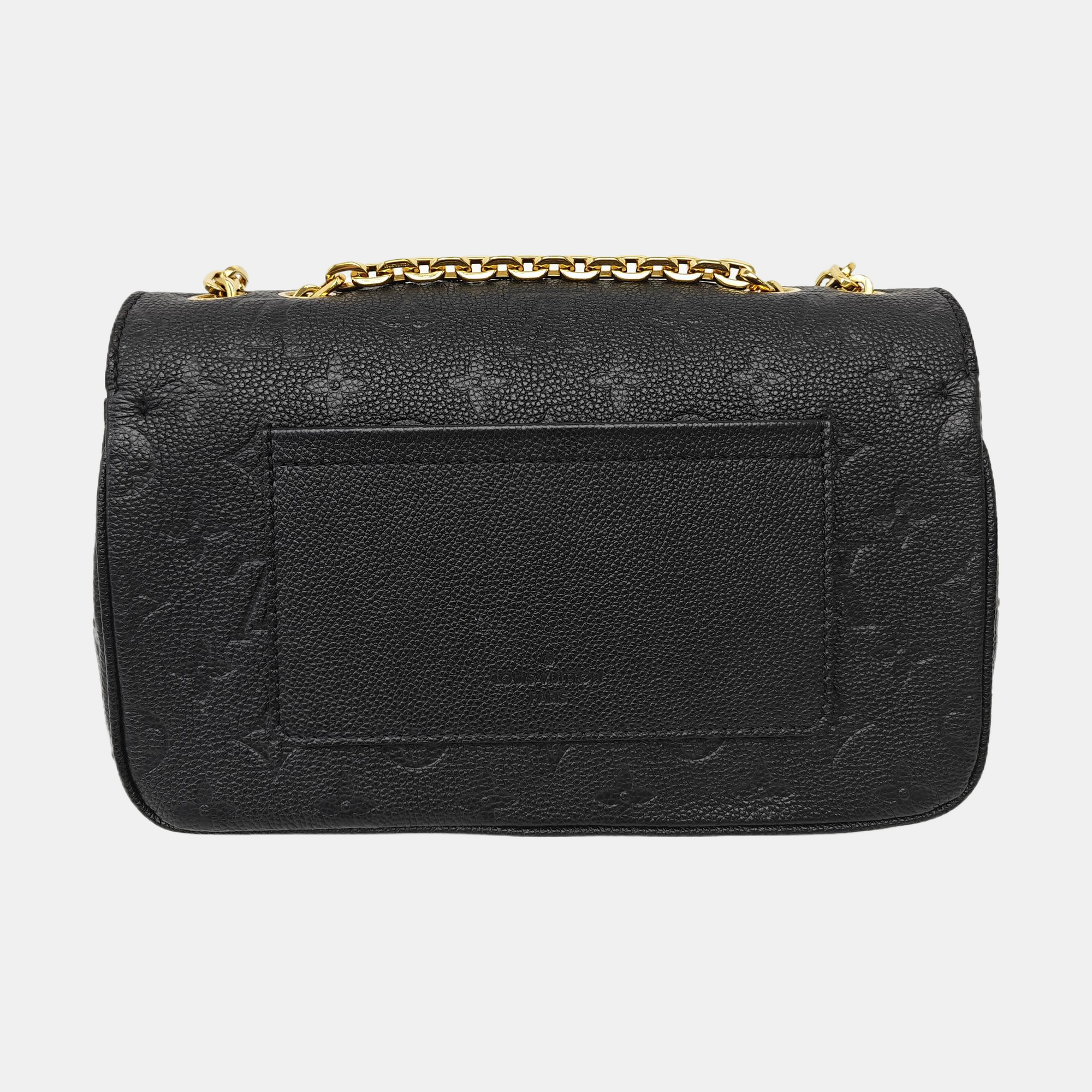 MARCEAU Monogram Calfskin Black