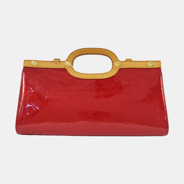 ROXBURY Monogram Patent Leather Red