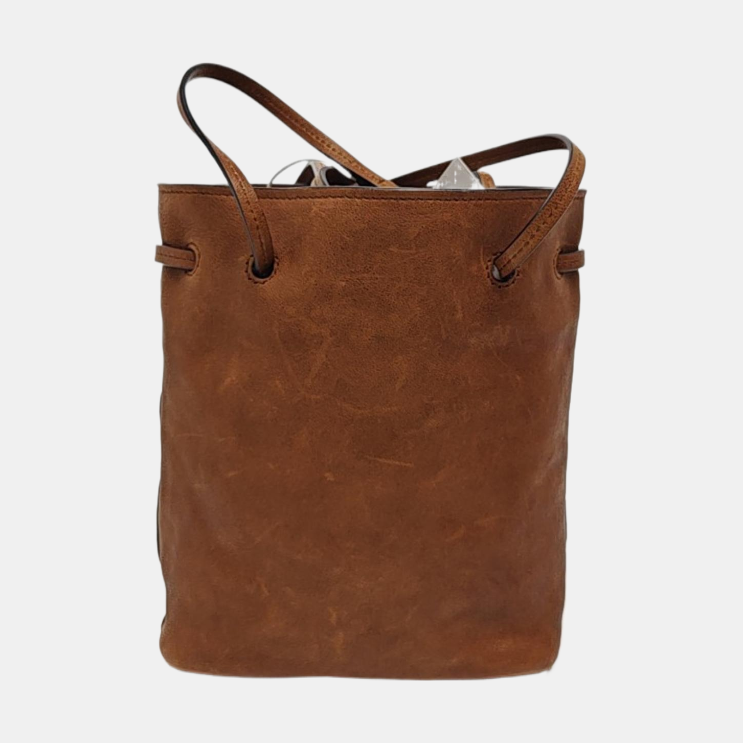 Lambskin Crossbody Bag Brown