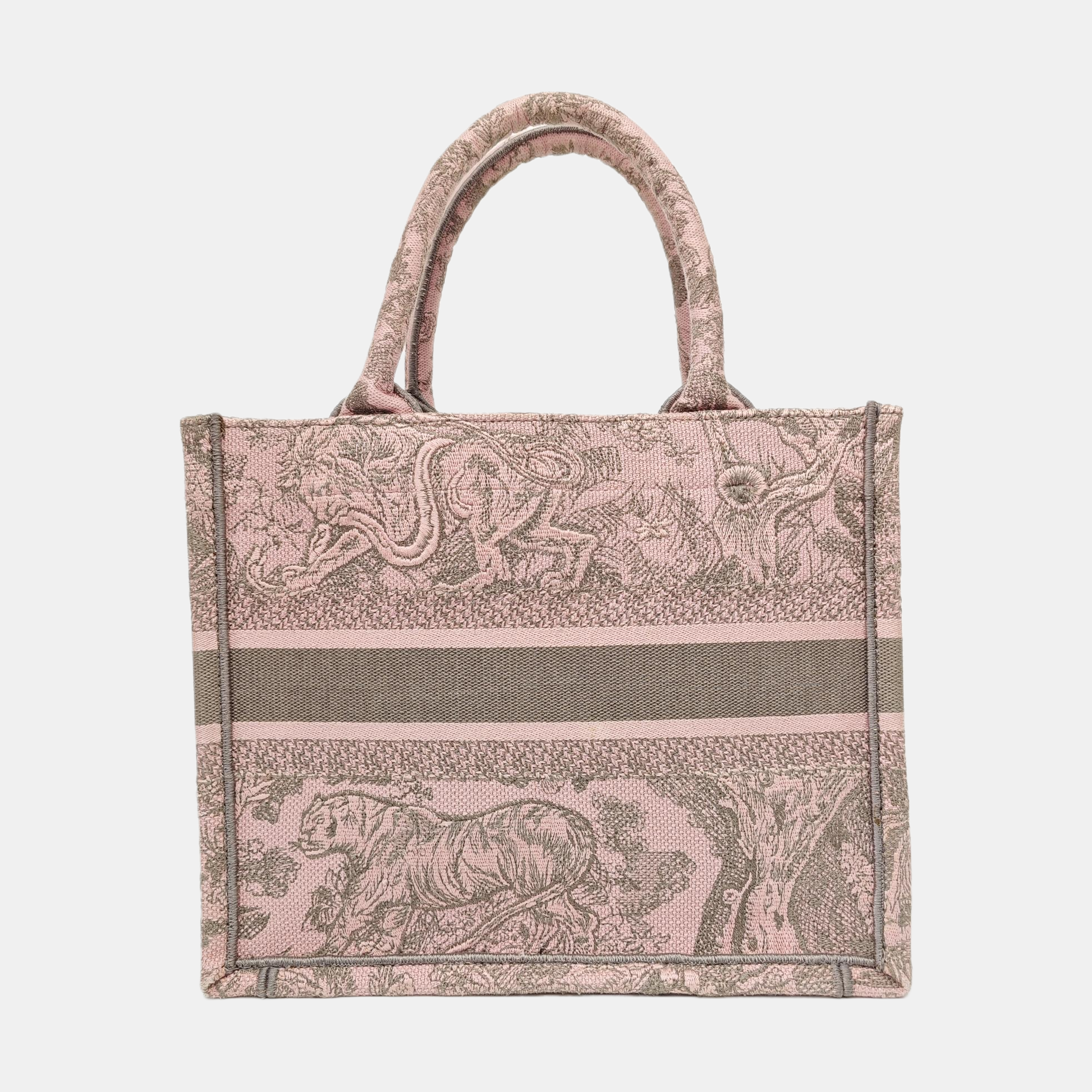 Book Tote Small Canvas Multicolor