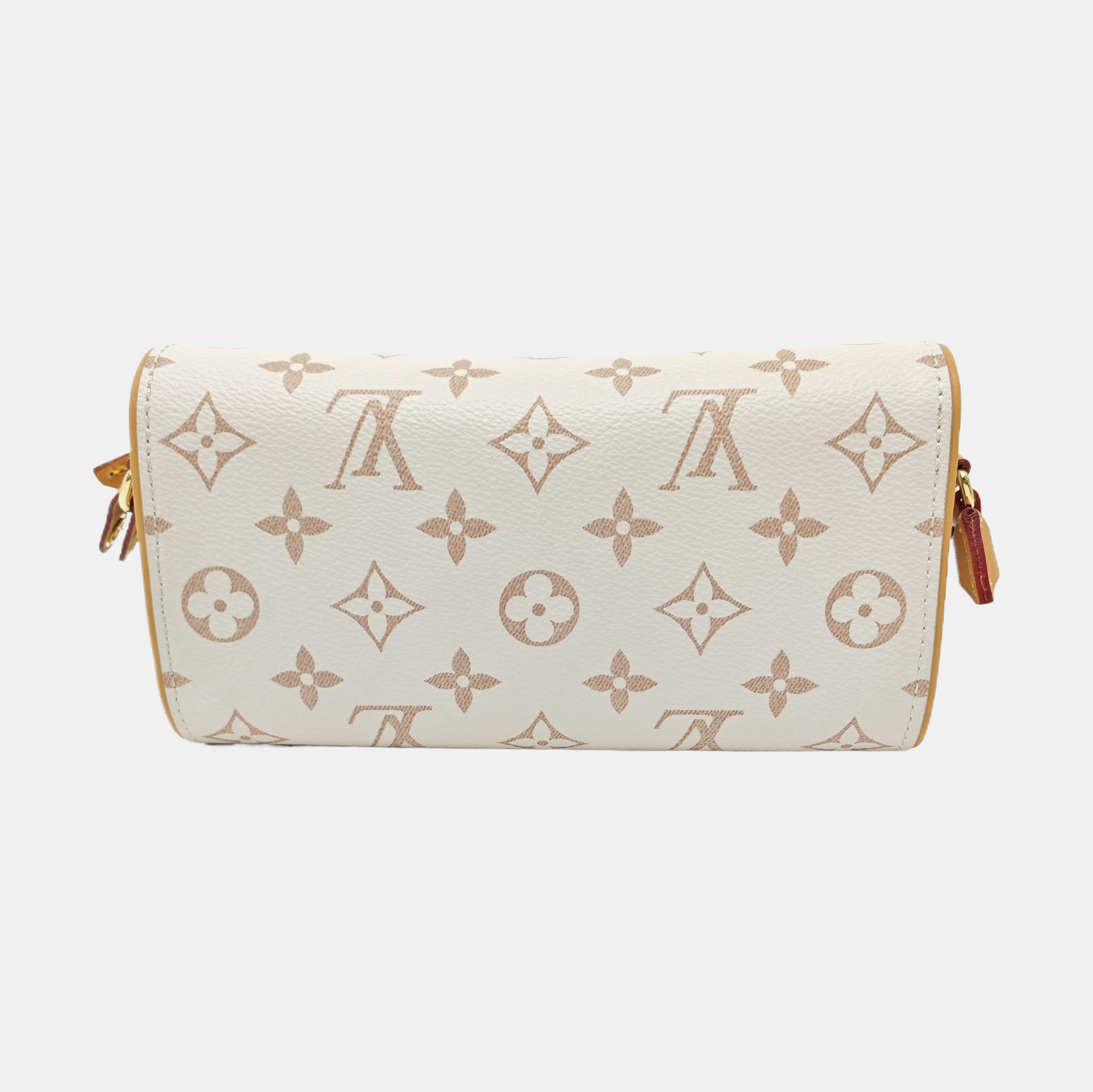Pochette Camille Monogram Coated Canvas Beige