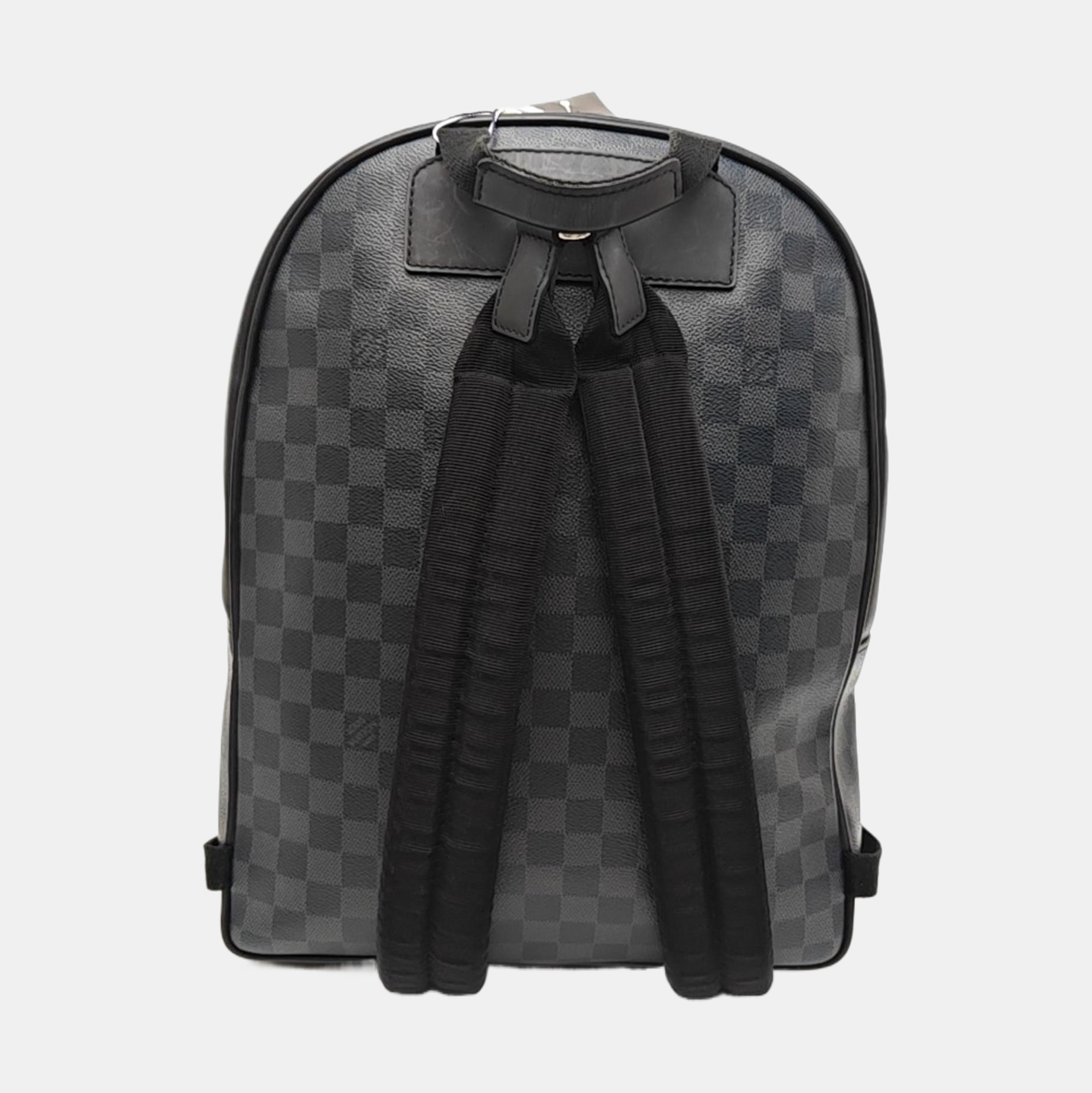 JOSH Damier Graphite Coated Canvas Gray