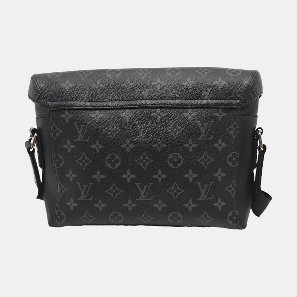 VOYAGER PM Monogram Coated Canvas Black