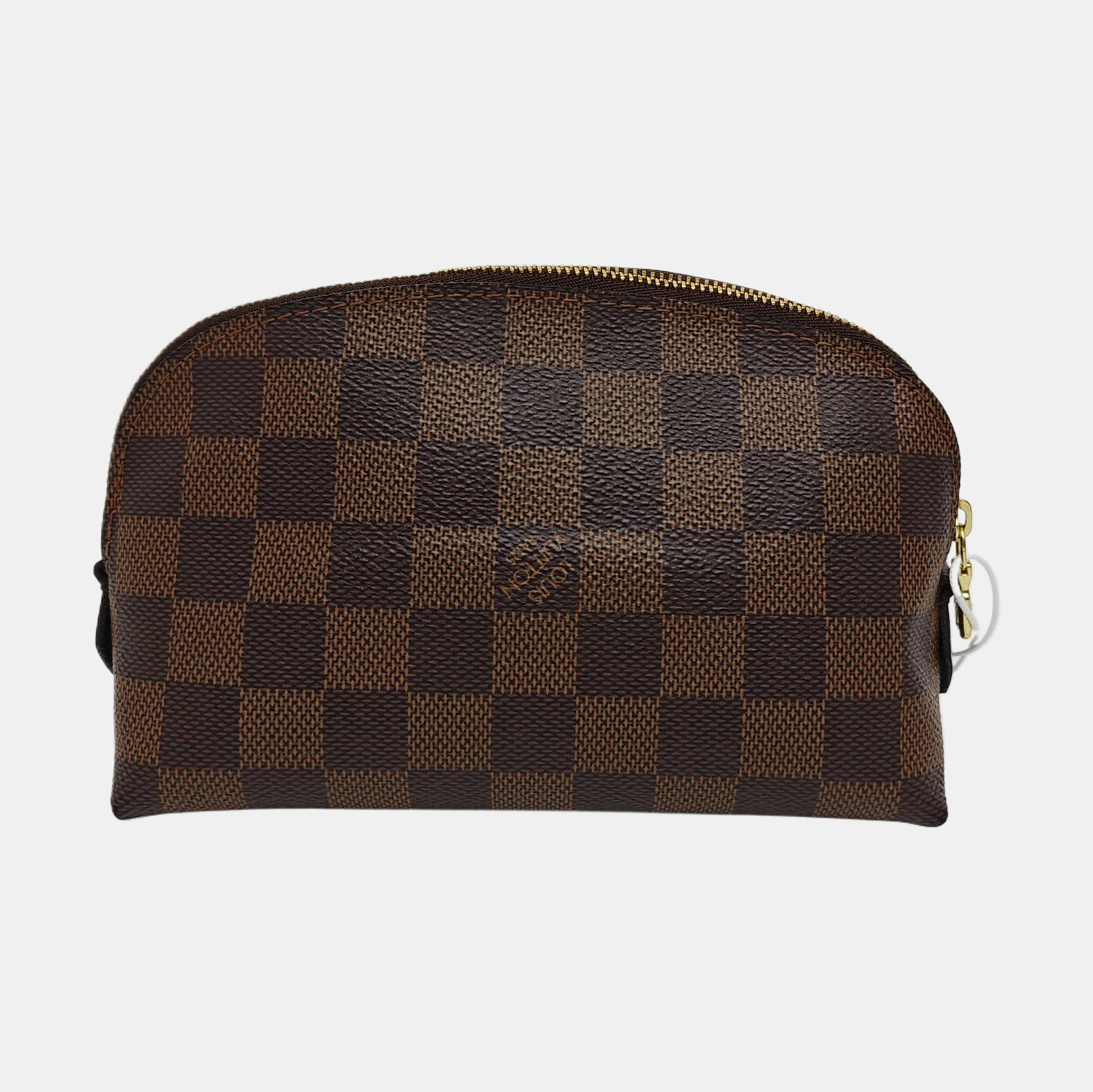 COSMETIC PM Damier Ebene Coated Canvas Brown