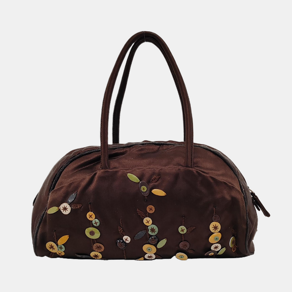 Silk Satin Brown