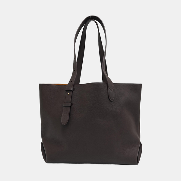 LOW KEY CABAS MM Calfskin Purple