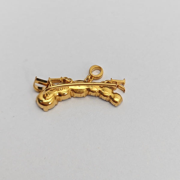 Metal Gold Stud Earrings