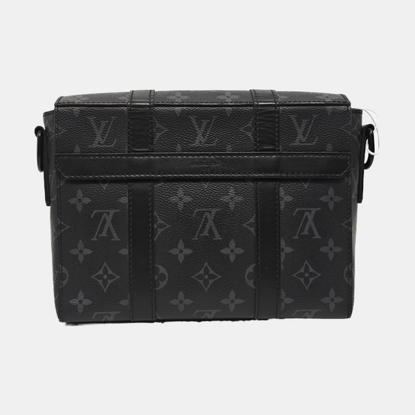 TRUNK PM Monogram Coated Canvas Black