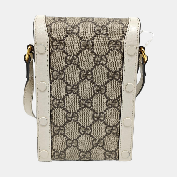 Horsebit 1955 Mini Coated Canvas Beige