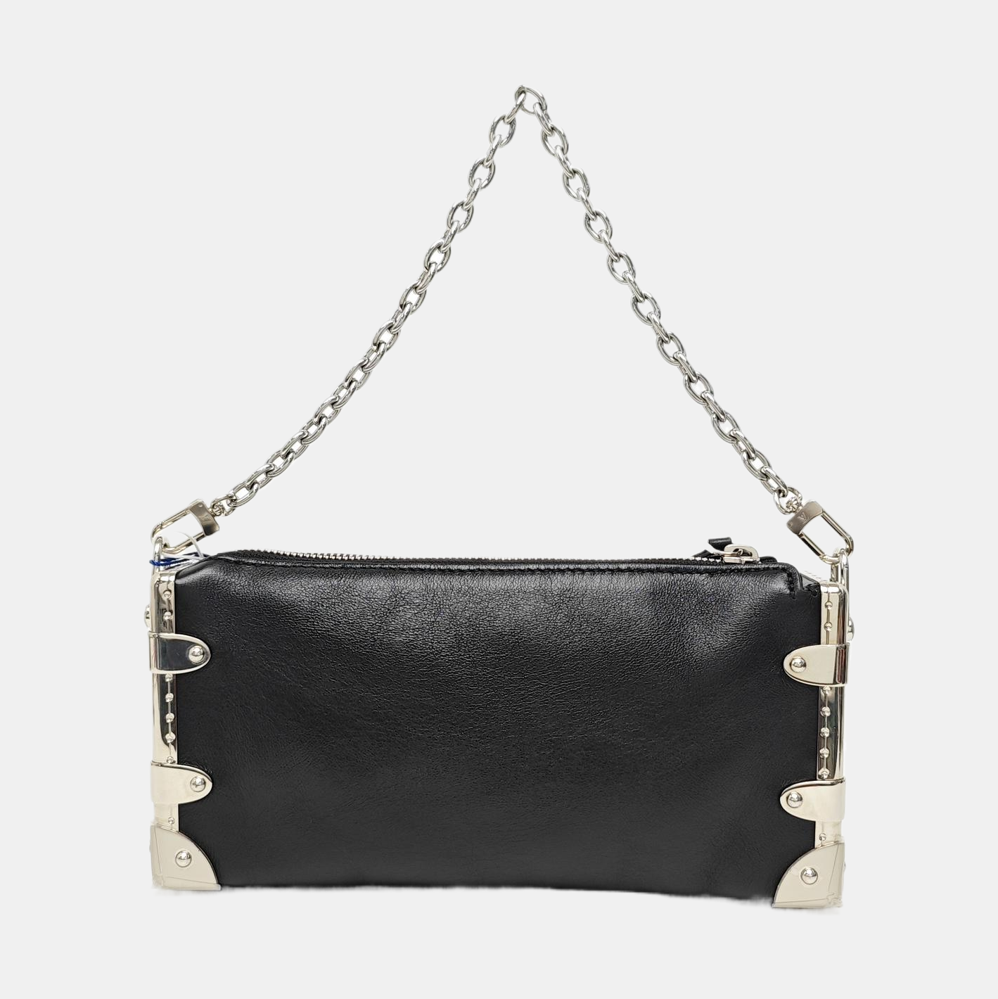 SIDE TRUNK Calfskin Black