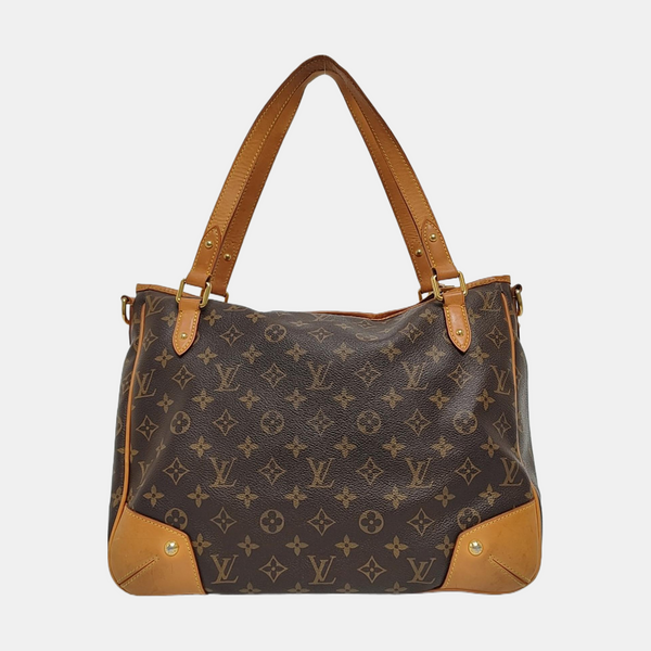 RETIRO GM Monogram Coated Canvas Brown