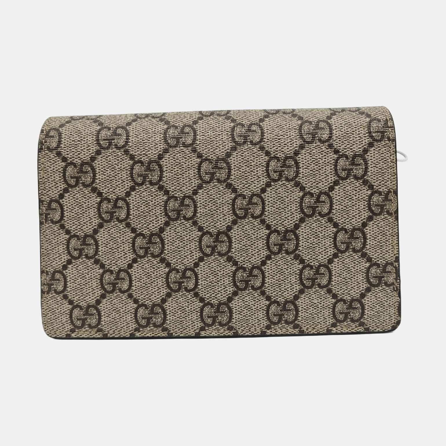 Dionysus Super Mini Monogram Coated Canvas Beige