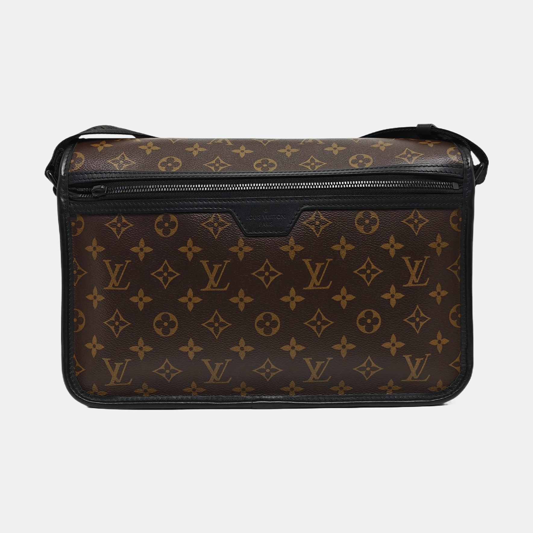 ARCHY MM Monogram Coated Canvas Brown