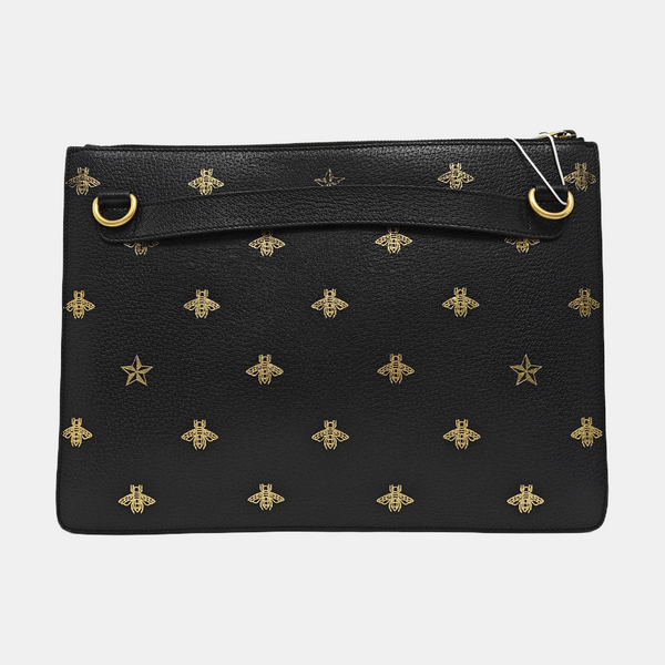 Calfskin Clutch Black