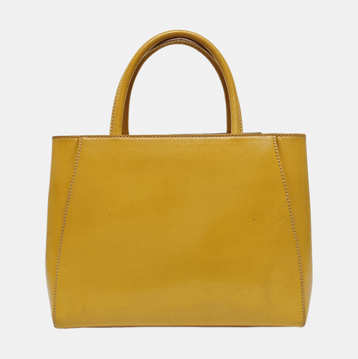 2 Jours Small Calfskin Yellow