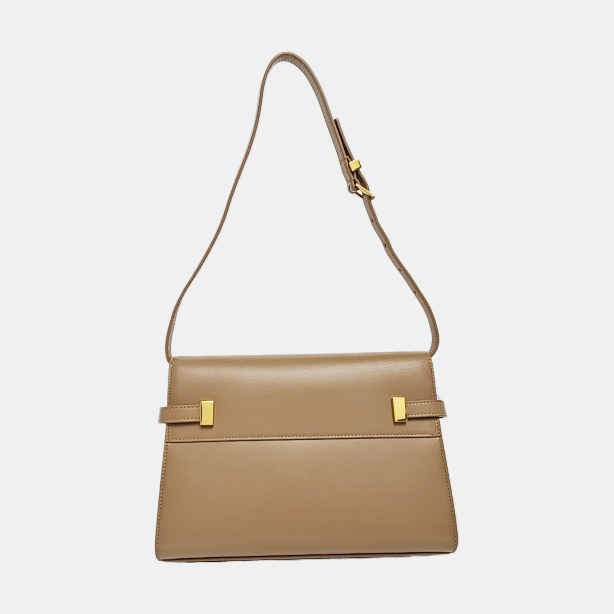 MANHATTAN Small Calfskin Beige