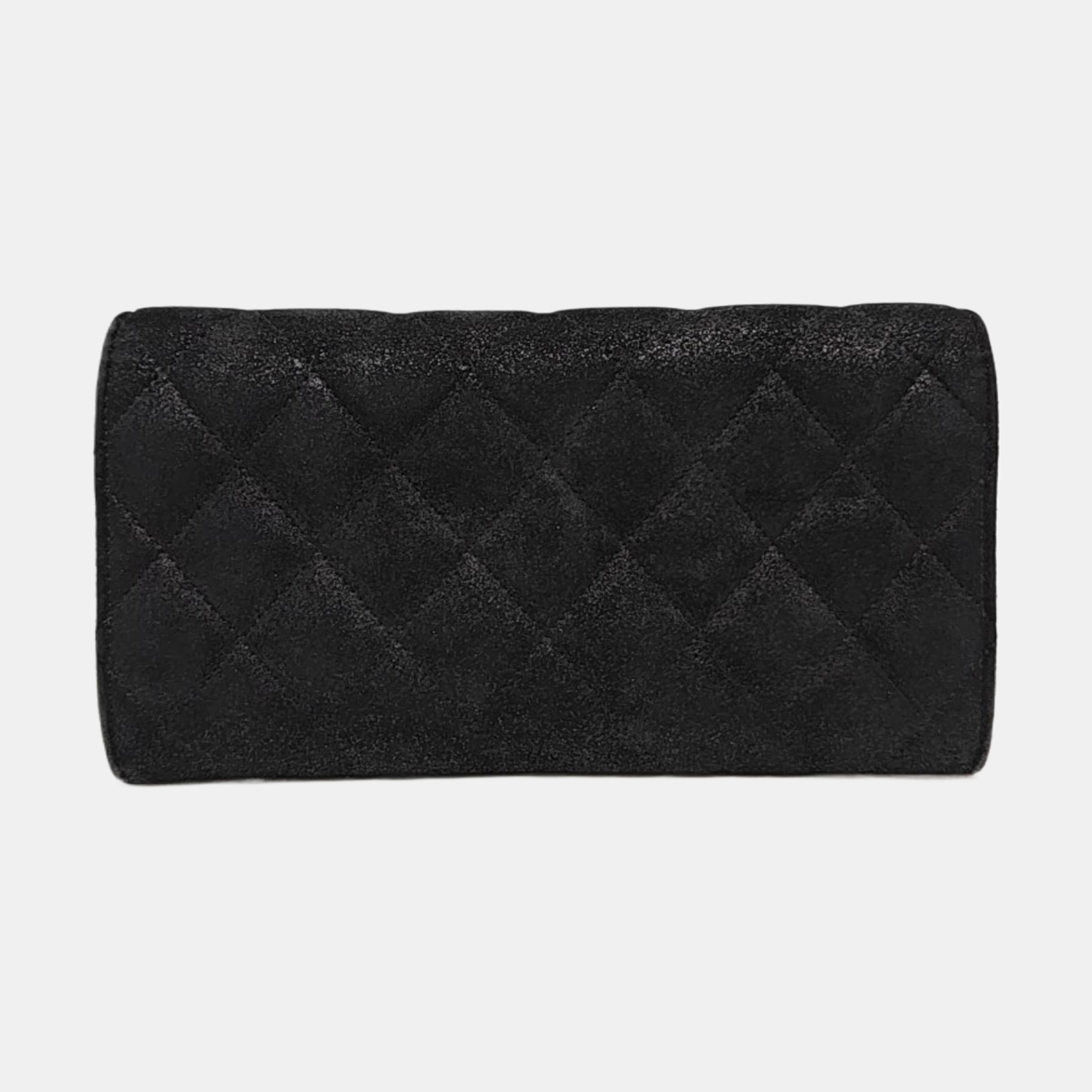 Quilted Lambskin Wallet Black