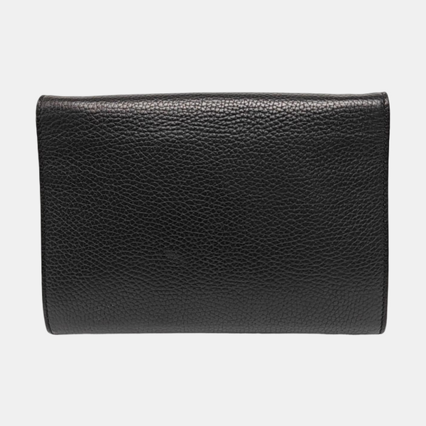 Authenticated pre-owned  GG Marmont Mini Calfskin Black - Shoulder Bag at Looply