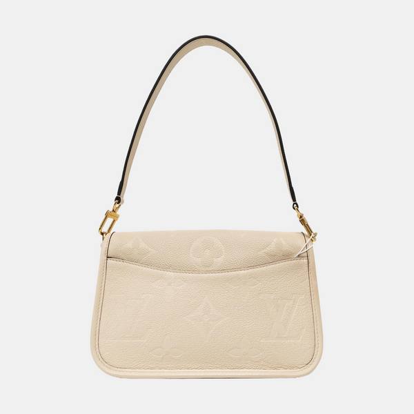 DIANE Monogram Calfskin Beige