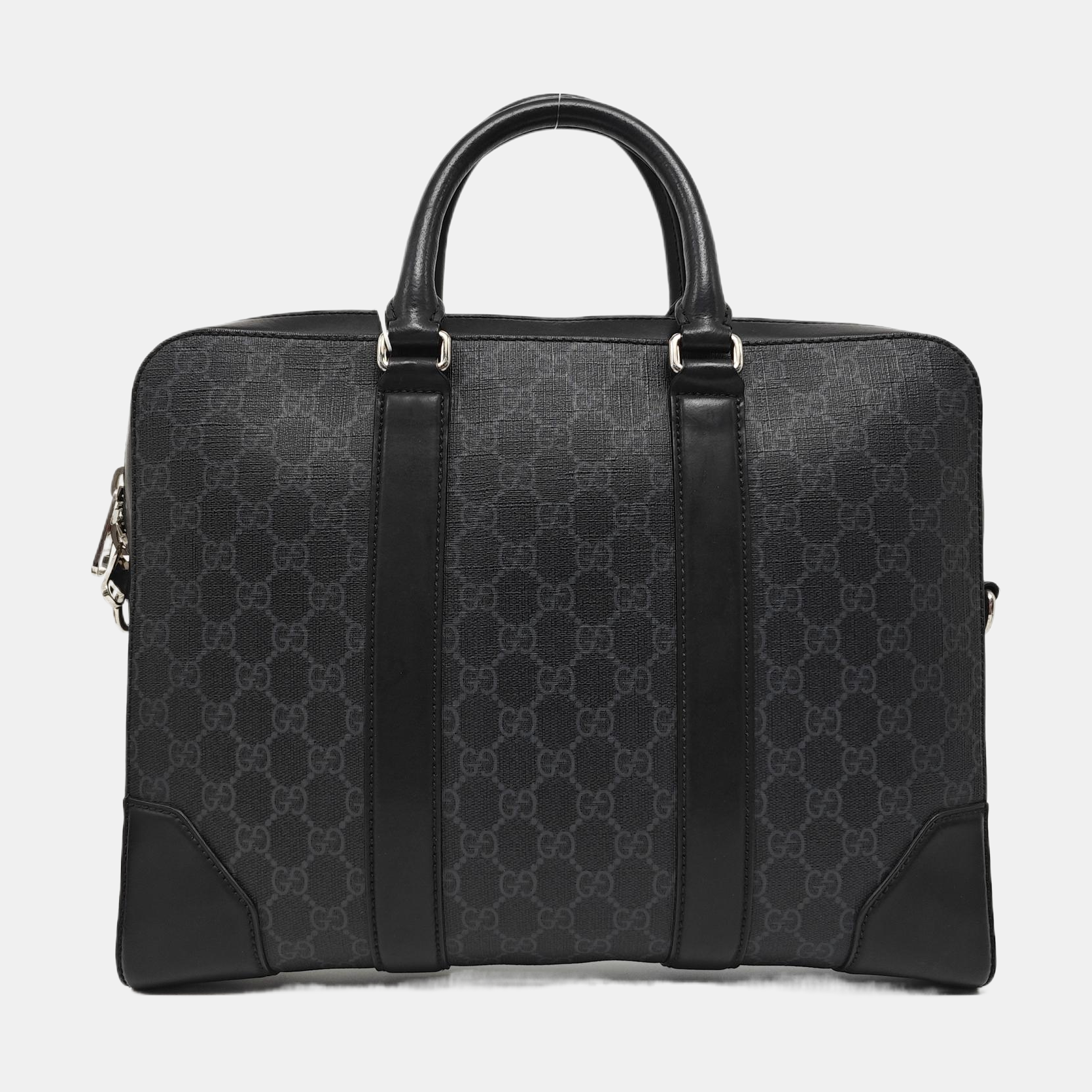 GG Imprime Monogram Coated Canvas Black