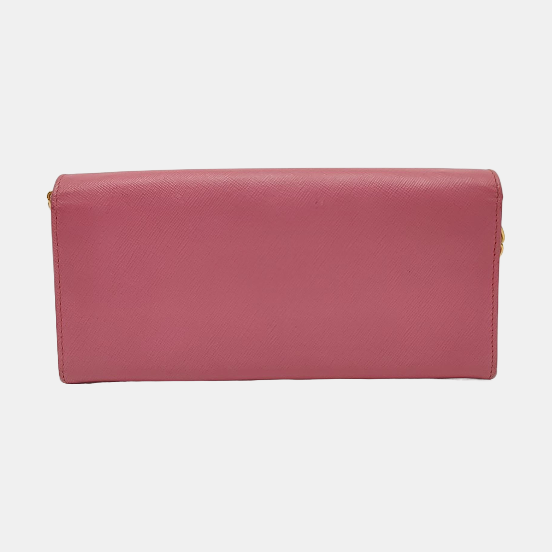 Fold Wallet Saffiano Calfskin Red