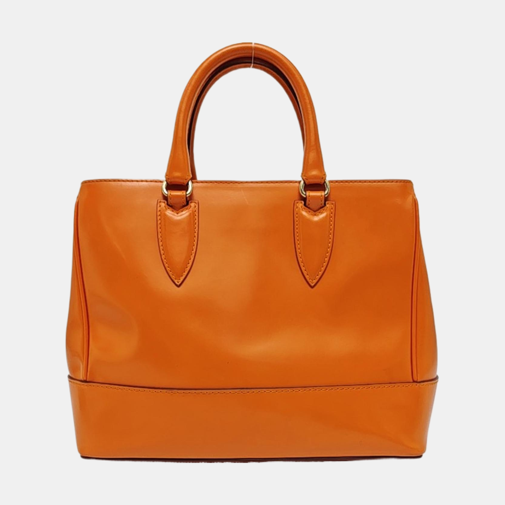 Calfskin Shoulder Bag Orange