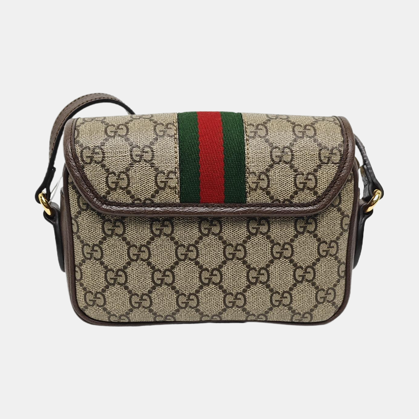 Monogram Coated Canvas Mini Beige