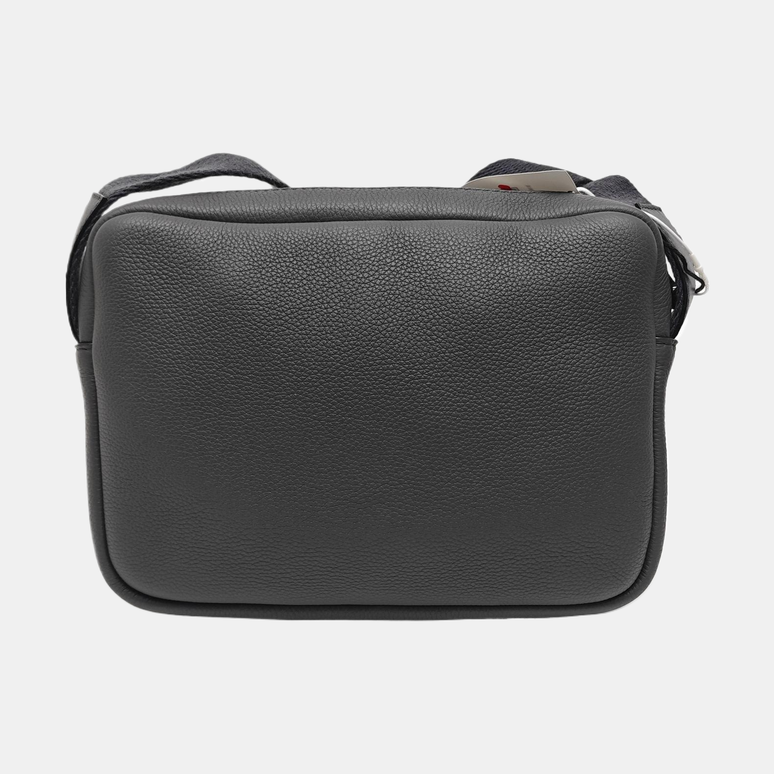 Calfskin Shoulder Bag Extra Small Gray