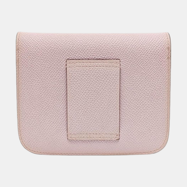 Constance Slim Epsom Pink Card Holder