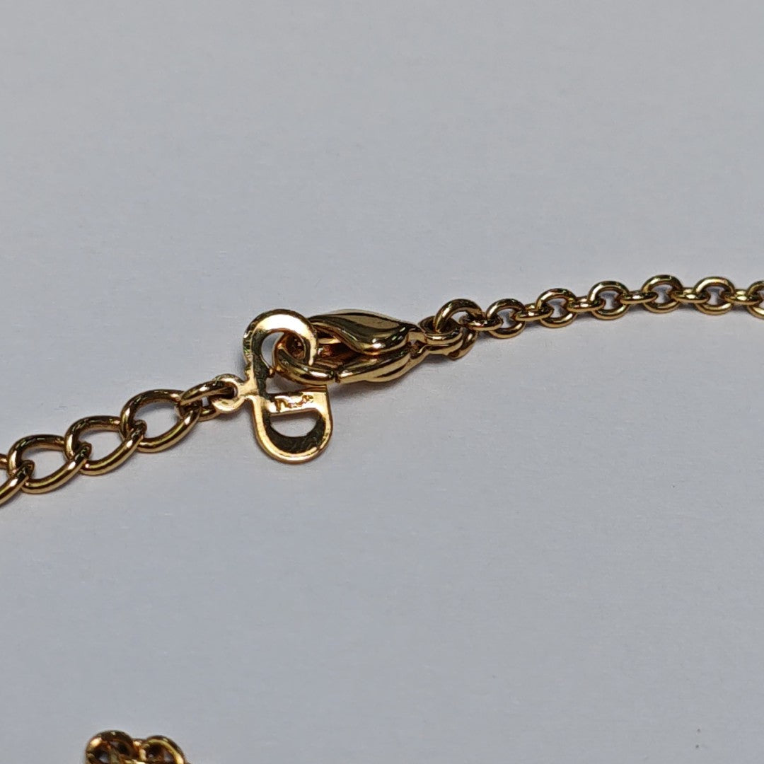 CD Swing Metal Gold Necklace