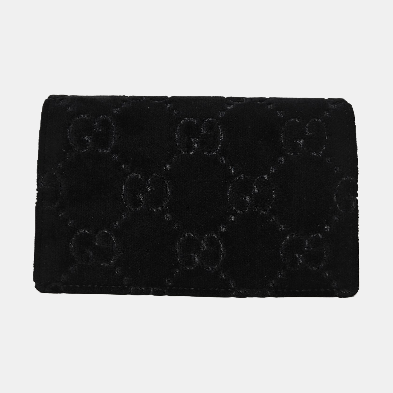 Dionysus Super Mini Monogram Velvet Black