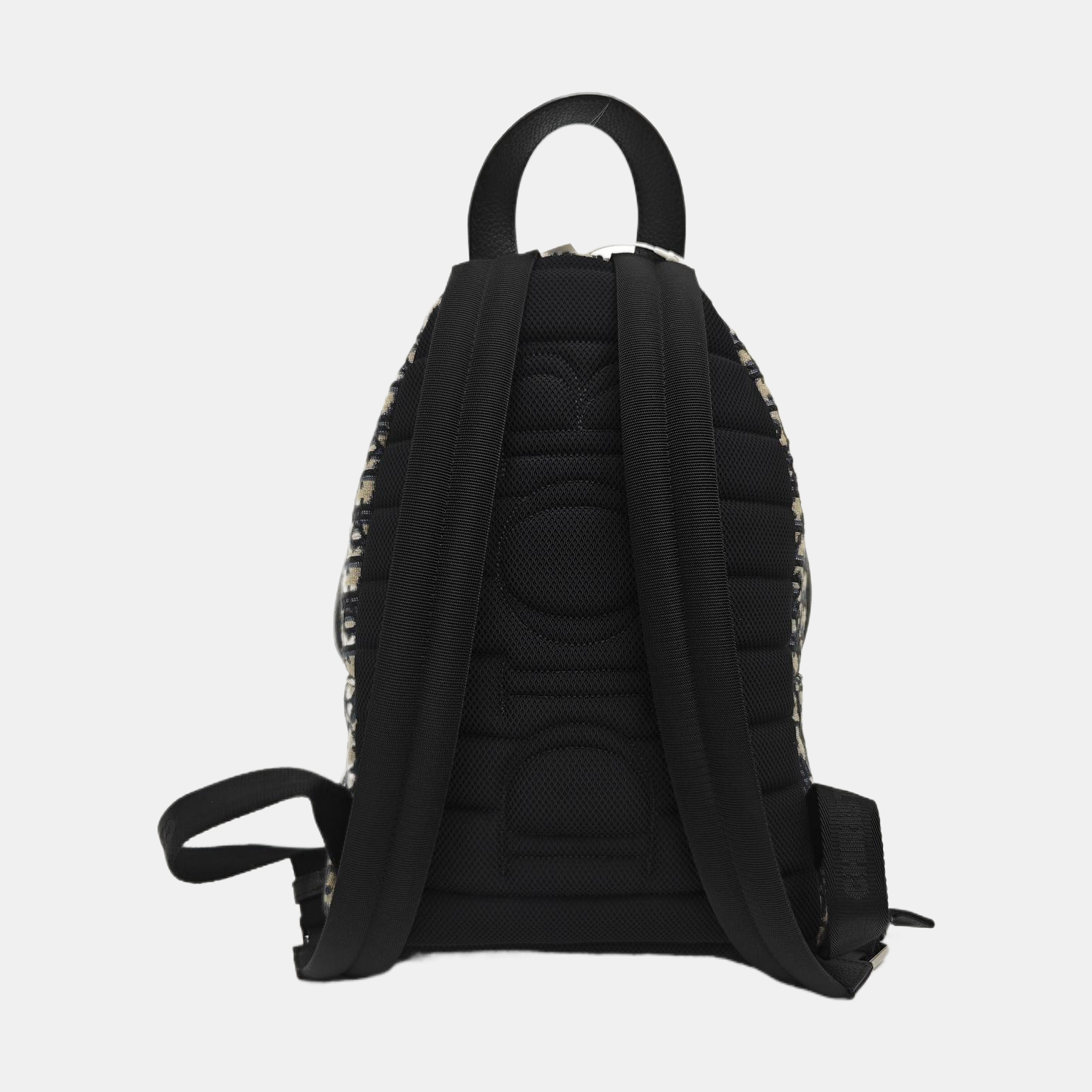 Oblique Canvas Backpack Blue