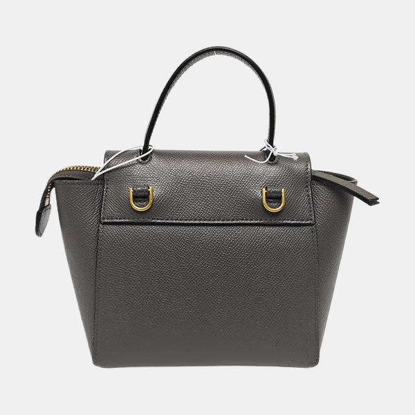 BELT PICO Calfskin Gray
