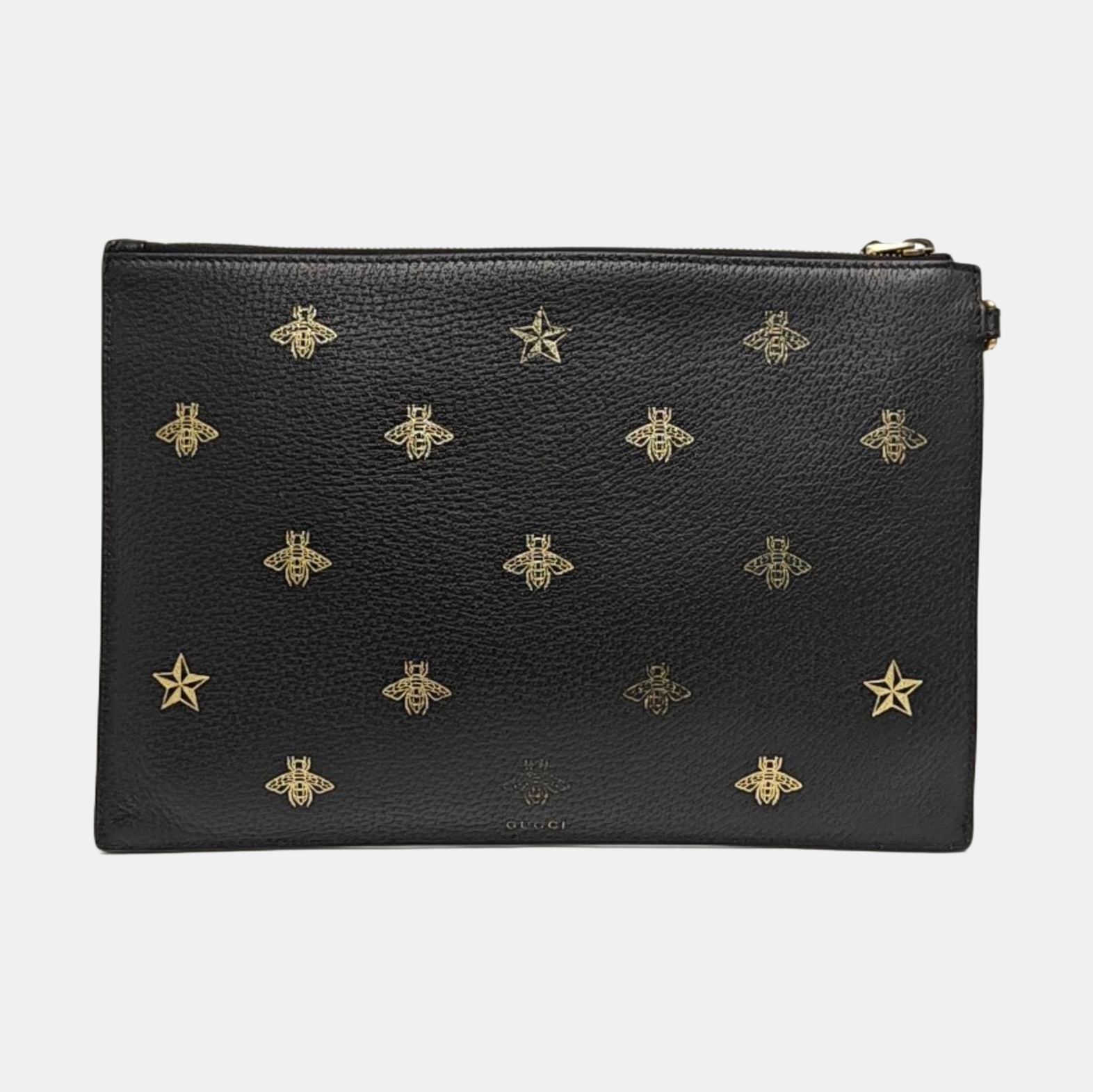 Calfskin Clutch Black