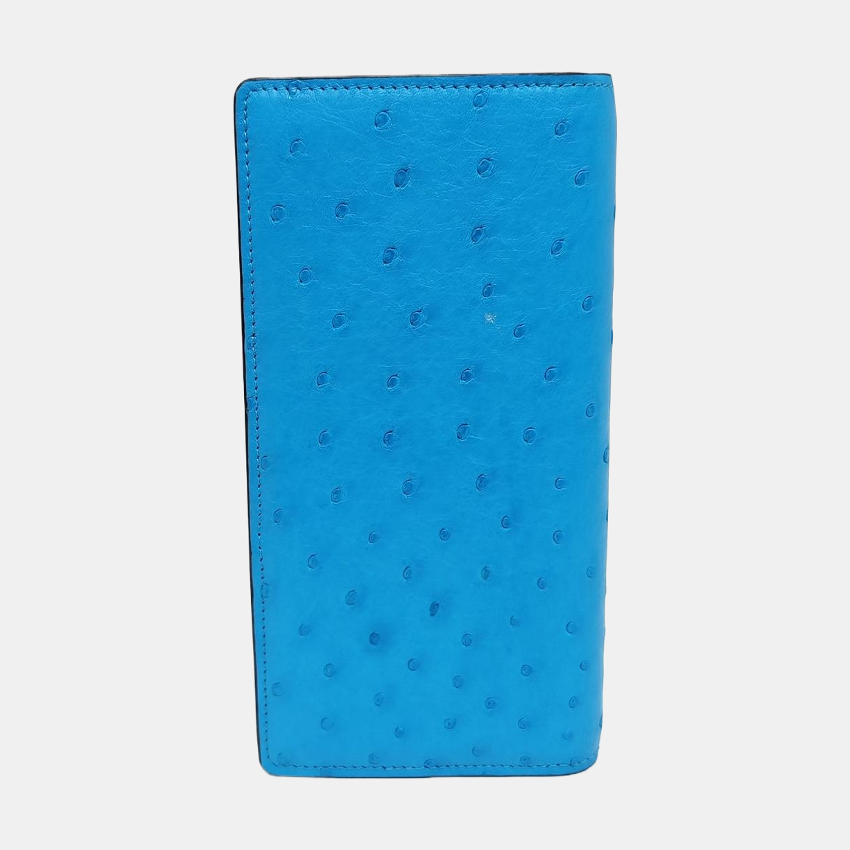 BRAZZA Ostrich Blue Wallet