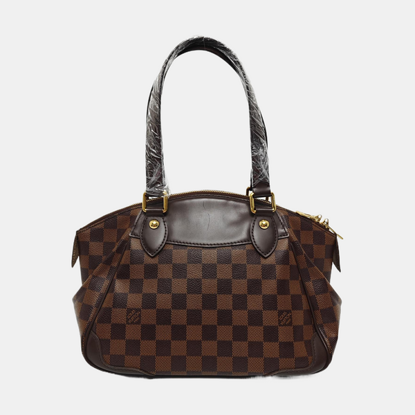VERONA PM Lona Damier Ebene Marrón