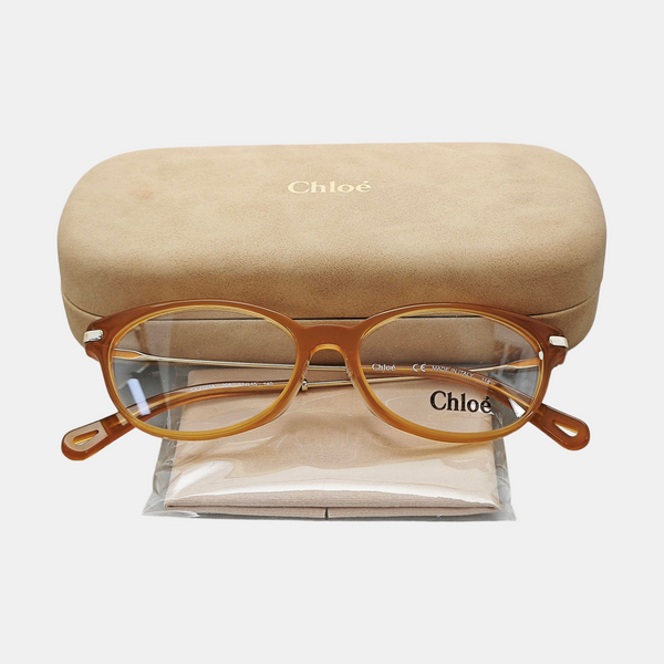 Brown Synthetic Eyeglasses