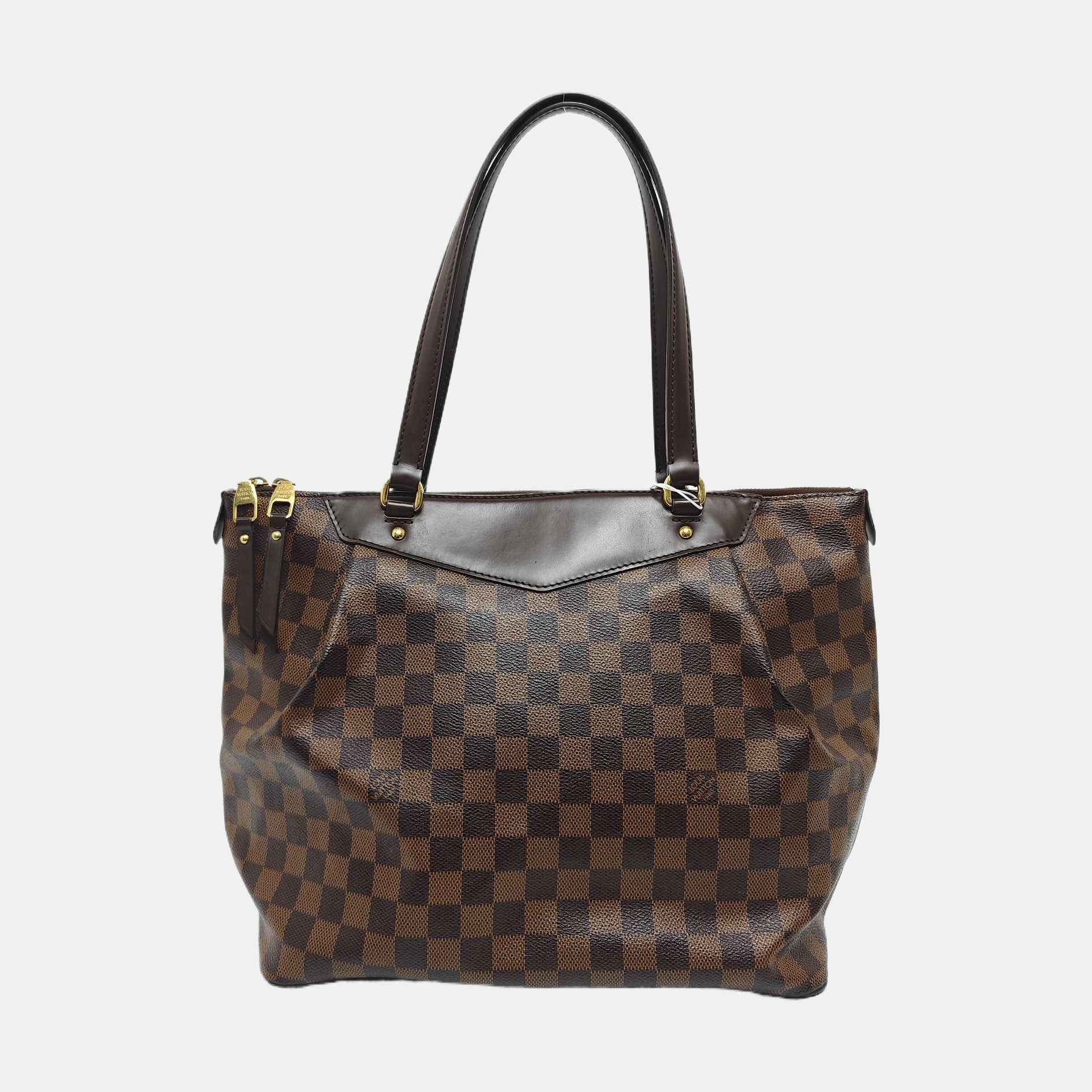 WESTMINSTER GM Damier Ebene Coated Canvas Brown