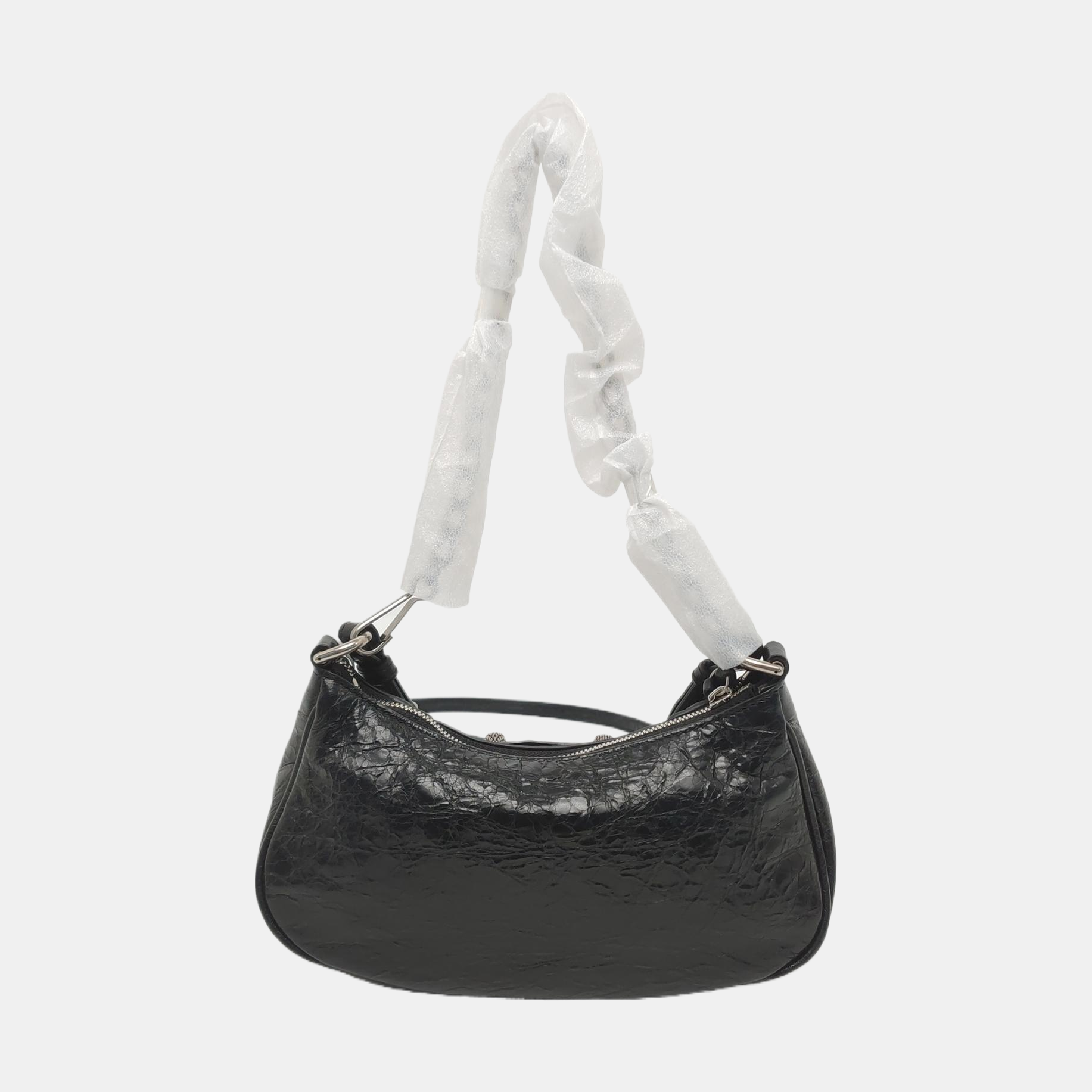 Le Cagole Mini Lambskin Black