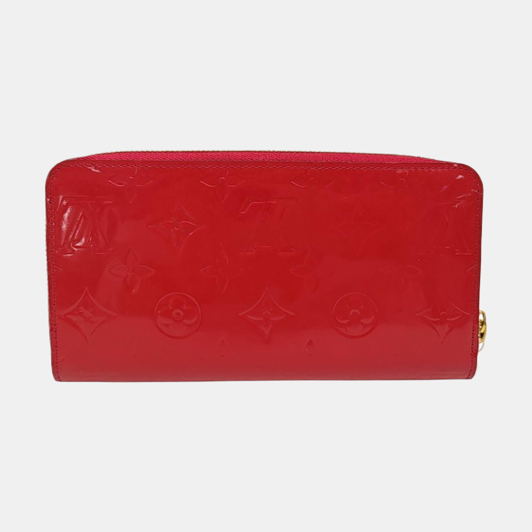ZIPPY Patent Leather Red Wallet