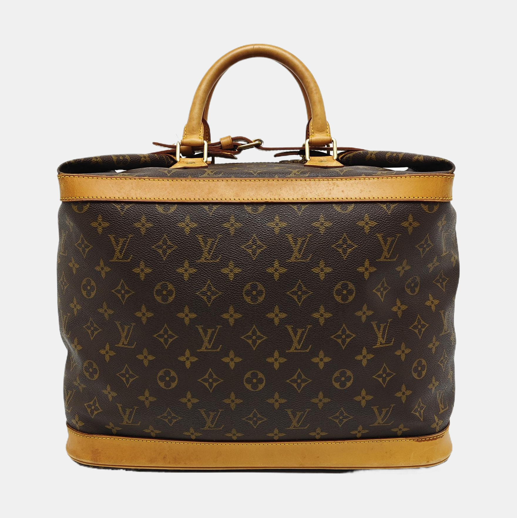 CRUISER 40 Monogram Coated Canvas Brown
