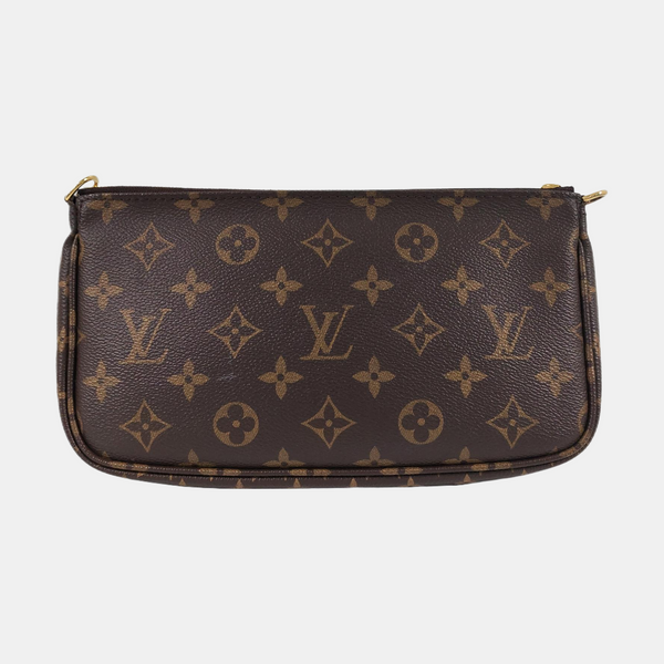 MULTI Monogram Coated Canvas Brown