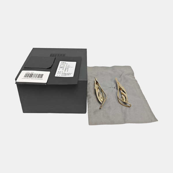 Metal Gold Stud Earrings
