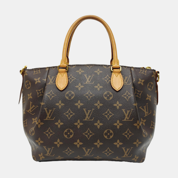 TURENNE PM Monogram Coated Canvas Brown