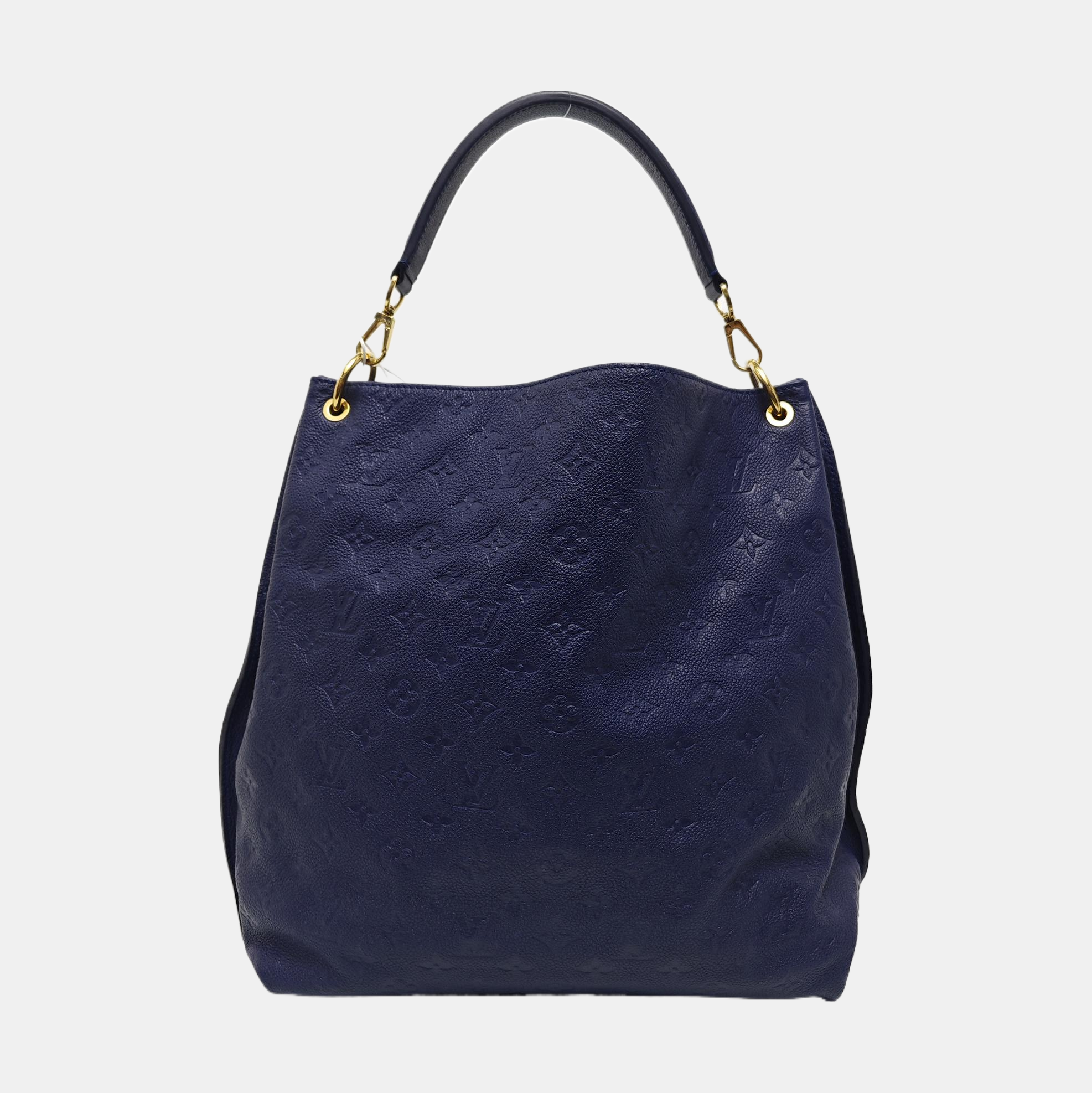 Authenticated pre-owned  MÉTIS Monogram Calfskin Blue - Bucket Bag at Looply