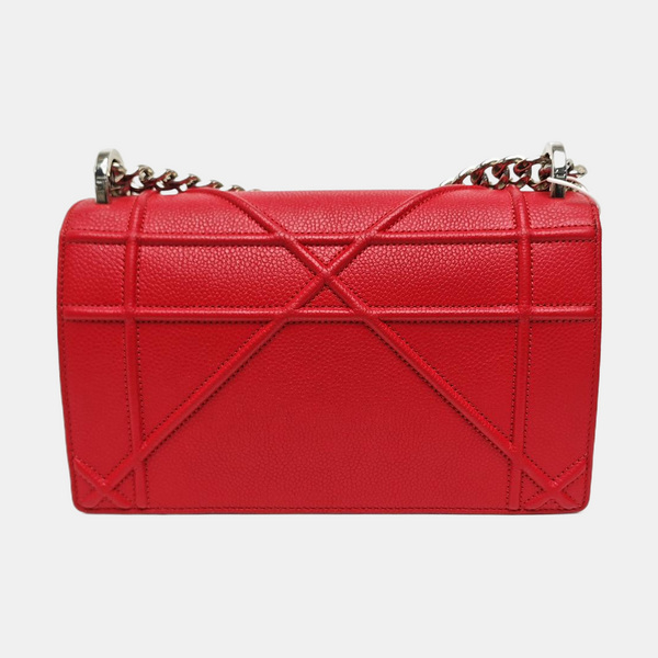 Diorama Small Cannage Calfskin Red