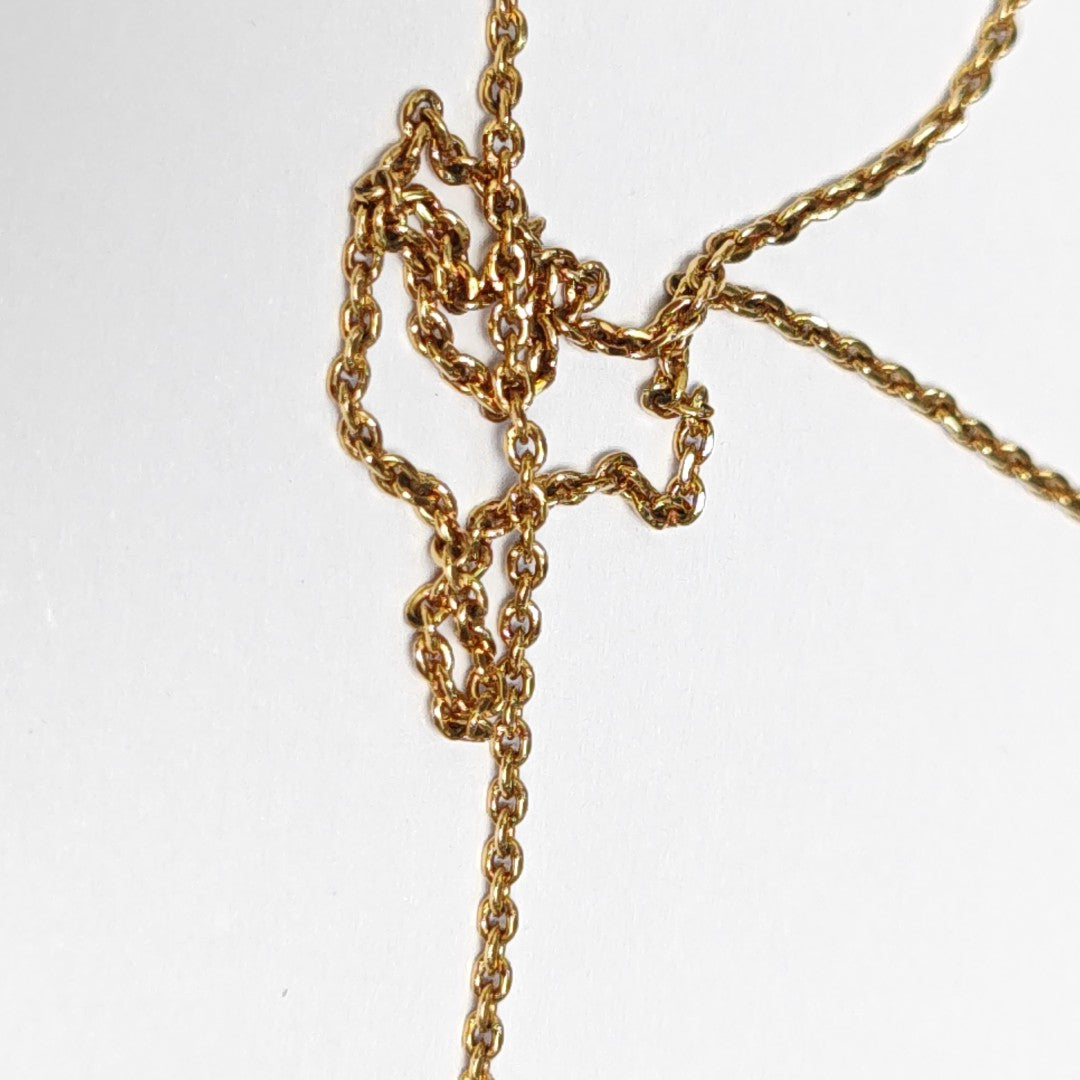 LV &amp; ME Metal Gold Necklace