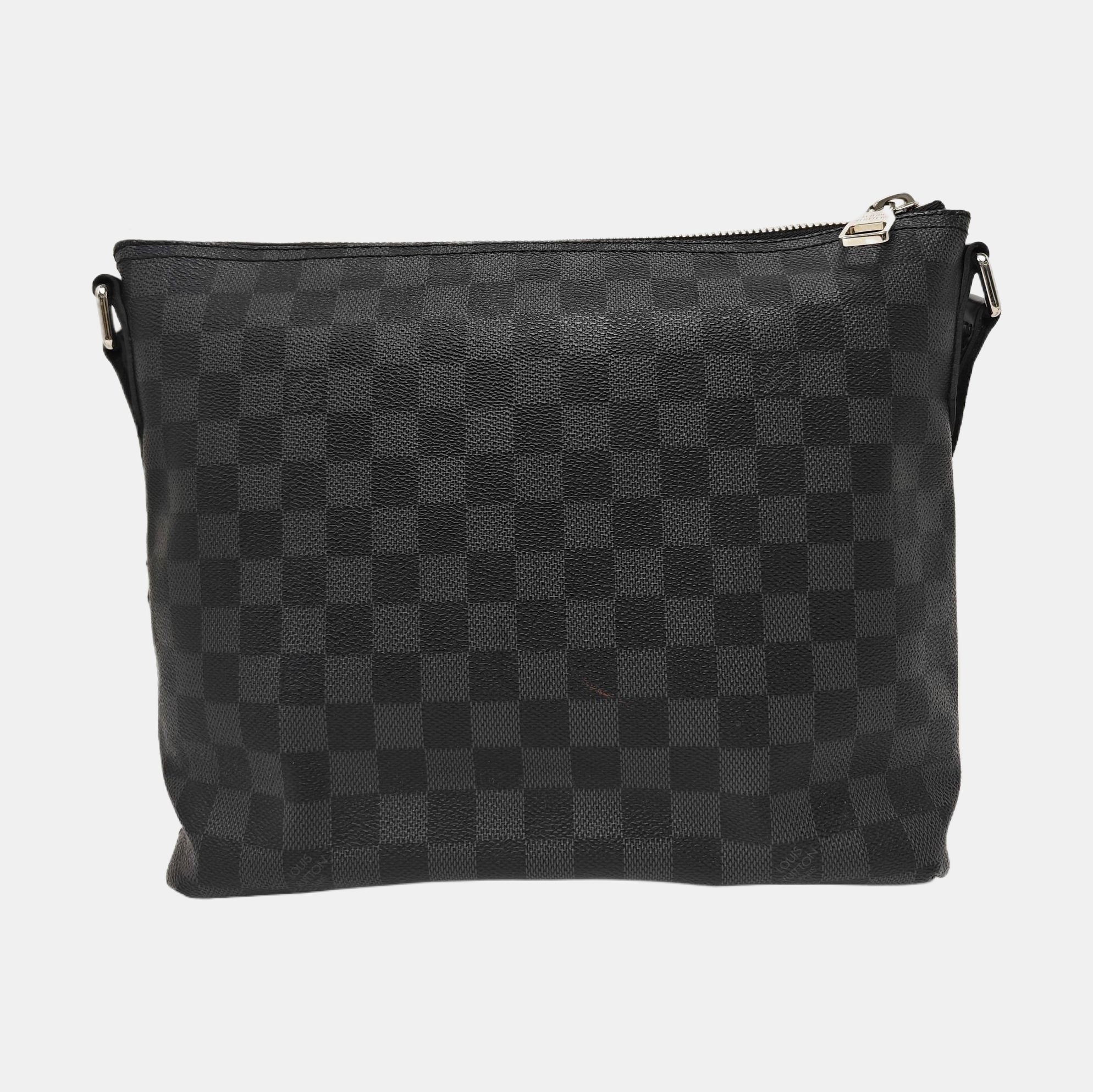 MICK PM Damier Graphite Coated Canvas Black
