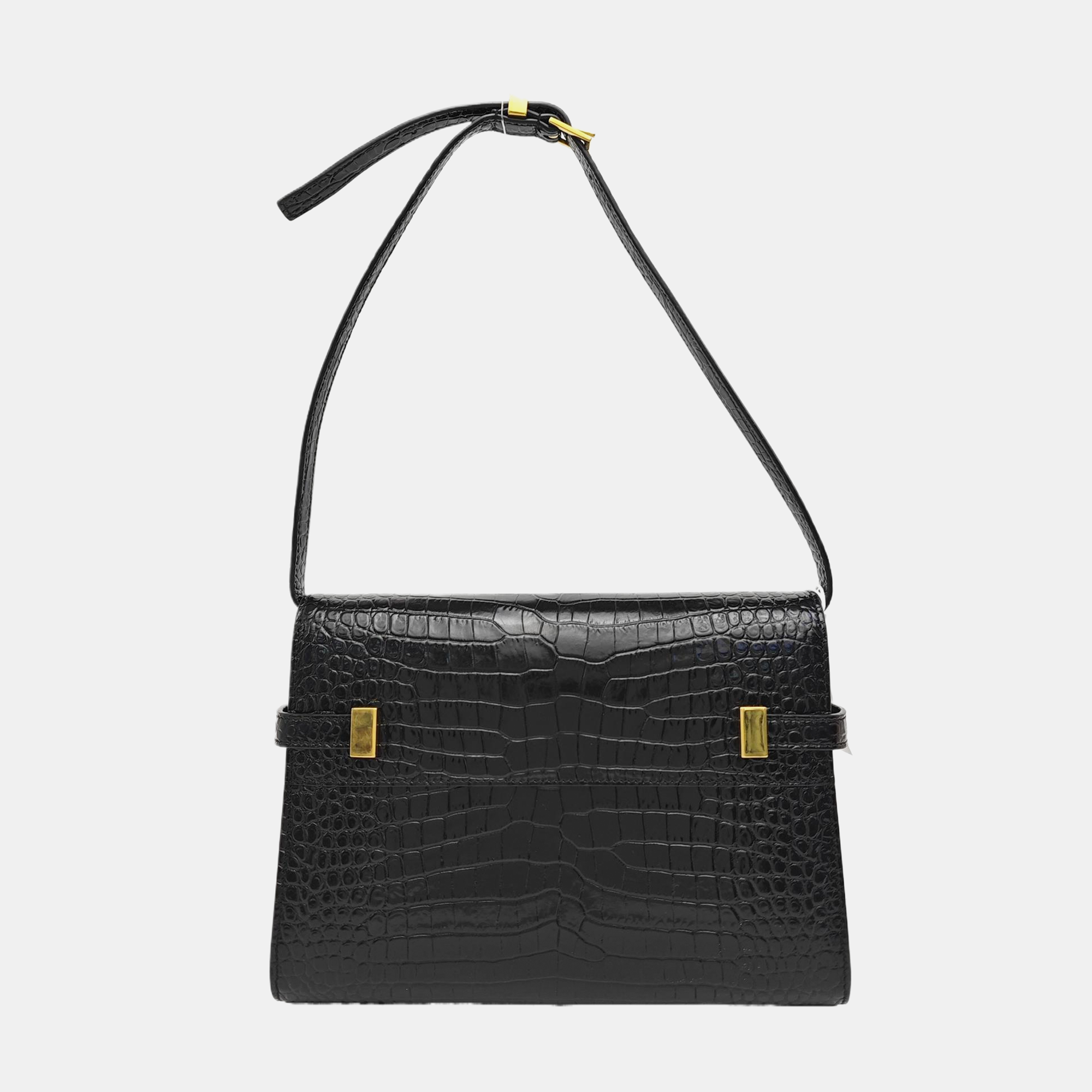 MANHATTAN Small Calfskin Black