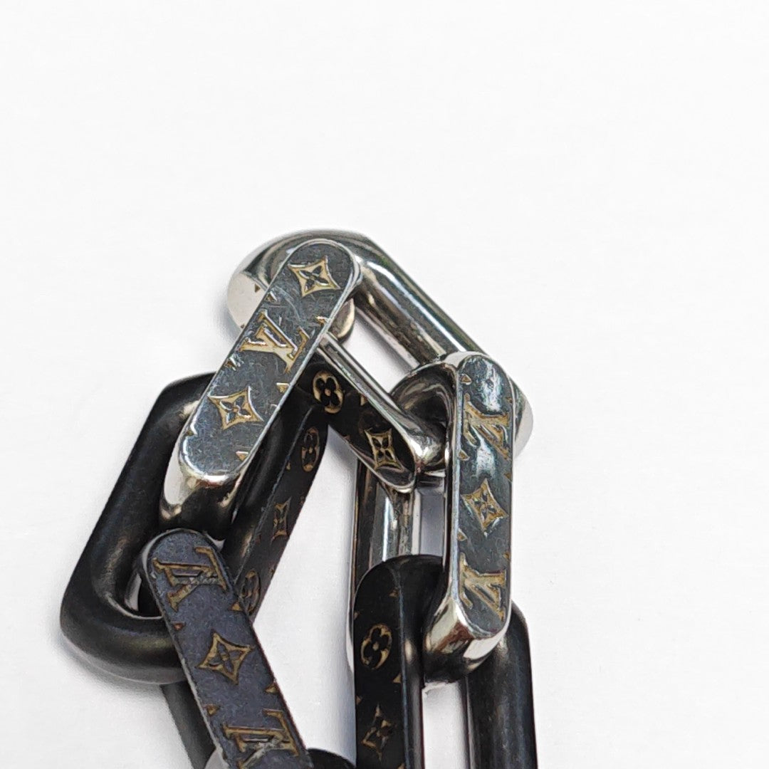 MONOGRAM CHAIN Metal Silver Bracelet